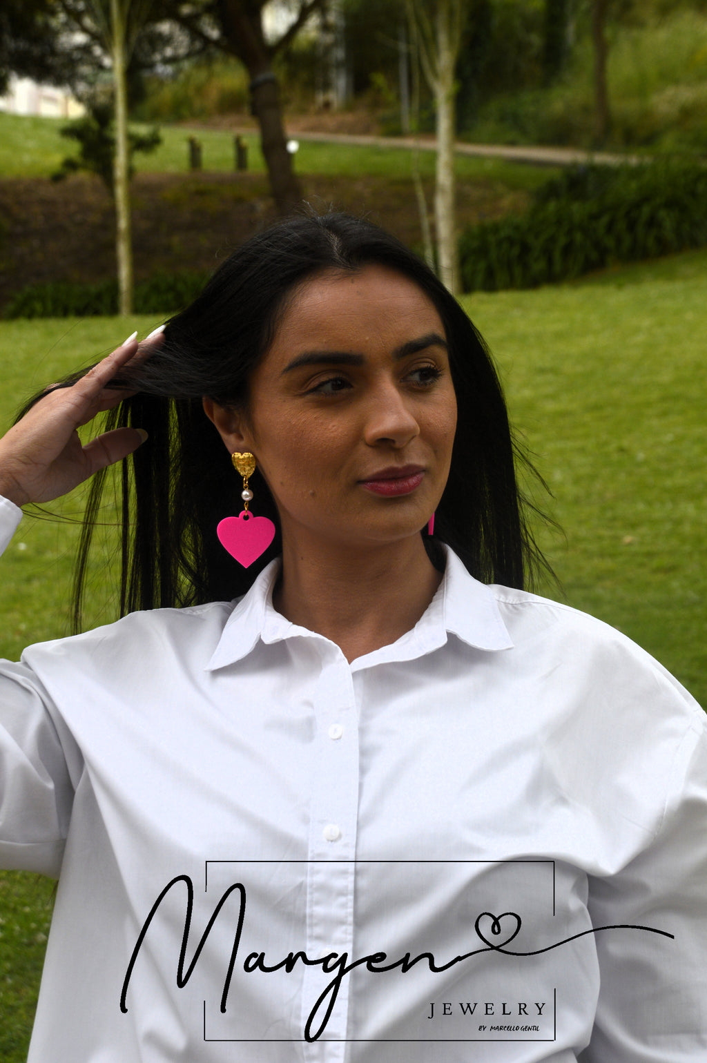 Brincos Amore - Pink